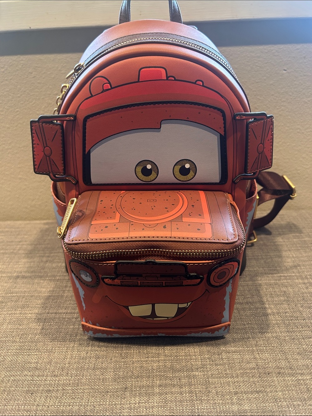 RARE light up Mater Loungefly Backpack